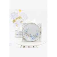 Πιατάκι πορσελάνη blue fleur