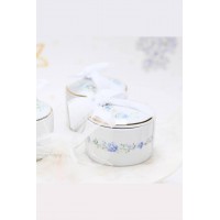 Μπιζουτιέρα από πορσελάνη blue fleur