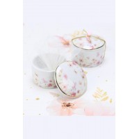 Μπιζουτιέρα από πορσελάνη pink blossom