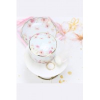 Μπιζουτιέρα από πορσελάνη pink blossom
