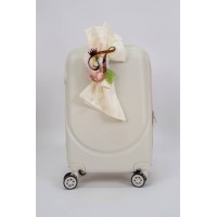 Πακέτο Βάπτισης για κορίτσι με λουλούδια και μονόγραμμα