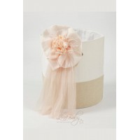 Πακέτο βάπτισης σε σομόν αποχρώσεις Lina Baby