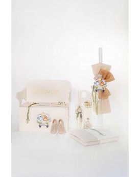 Πακέτο βάπτισης με θέμα ζωάκια του δάσος