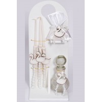 Πακέτο βάπτισης με θέμα τον κύκνο