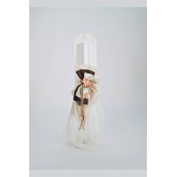 Πακέτο βάπτισης με θέμα αλεπού σε μπεζ και καφέ τόνους 