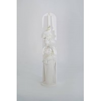 Πακέτο βάπτισης λευκό με πέρλες