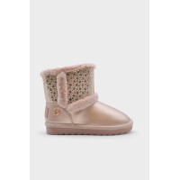 Μποτάκια με γουνάκι ροζ Mayoral 