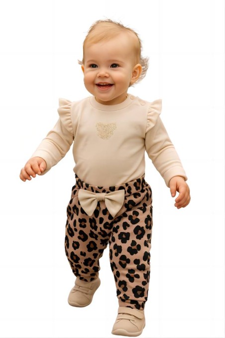 Βρεφικό σετ Serafino για κορίτσι