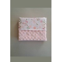 Βρεφική κουβερτούλα αγκαλιάς ροζ 